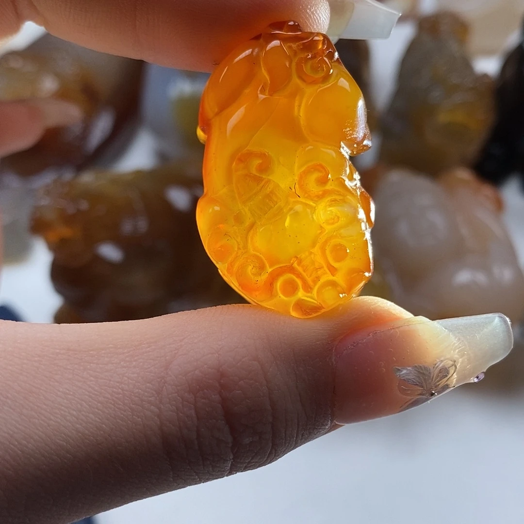 玛瑙/玉髓未镶嵌颈饰