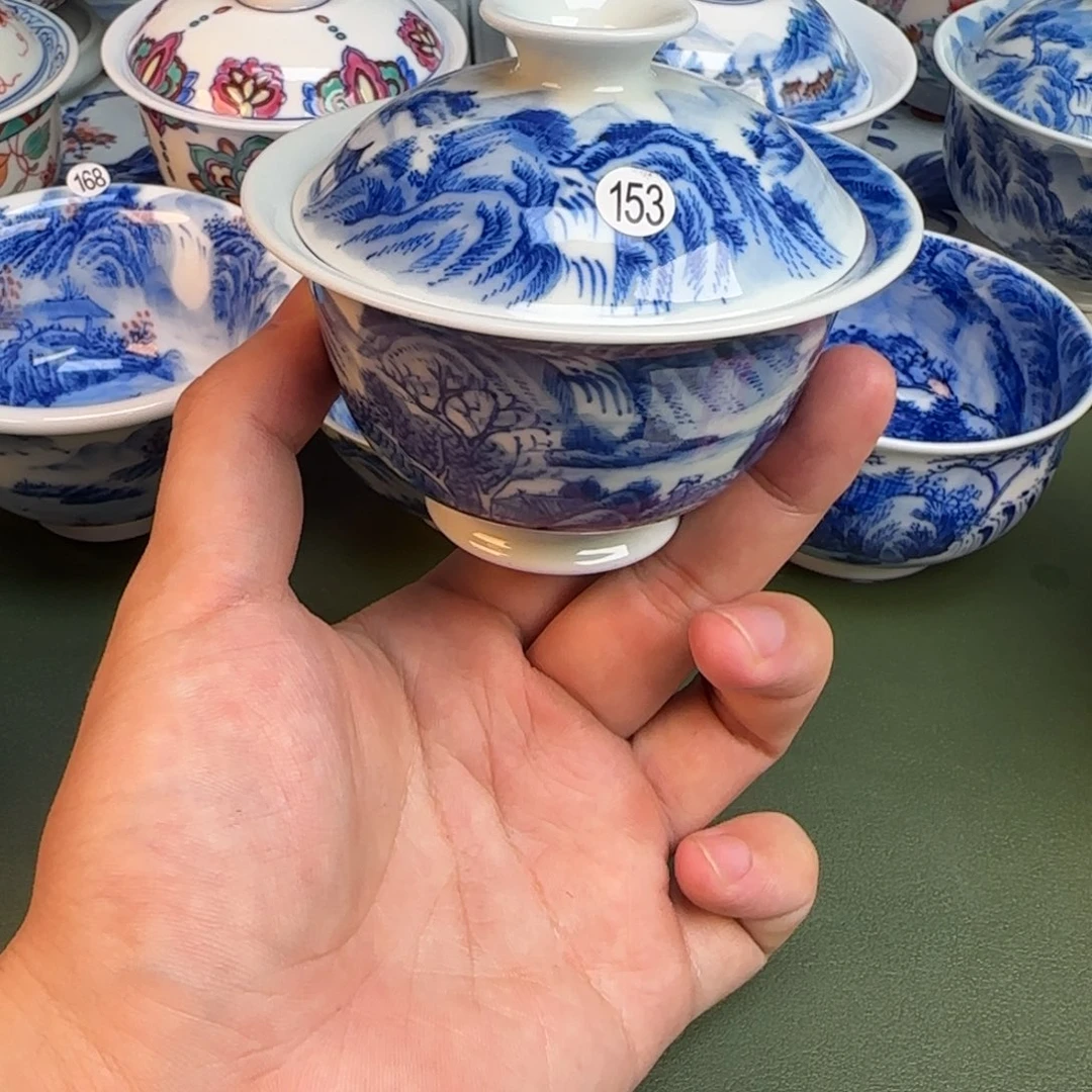 彦祖纯手工手绘茶具153