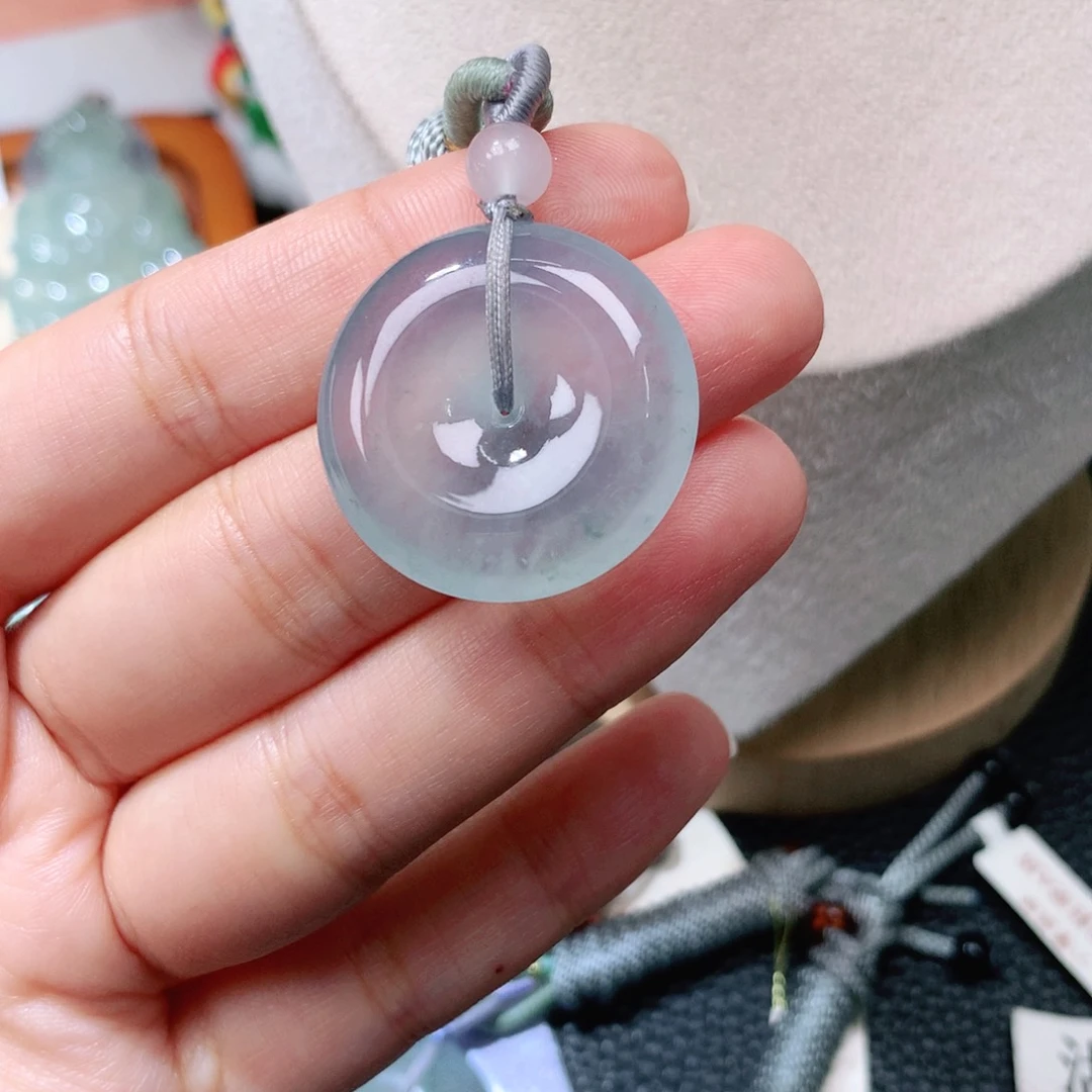 颈饰未镶嵌翡翠扣子28+6.1