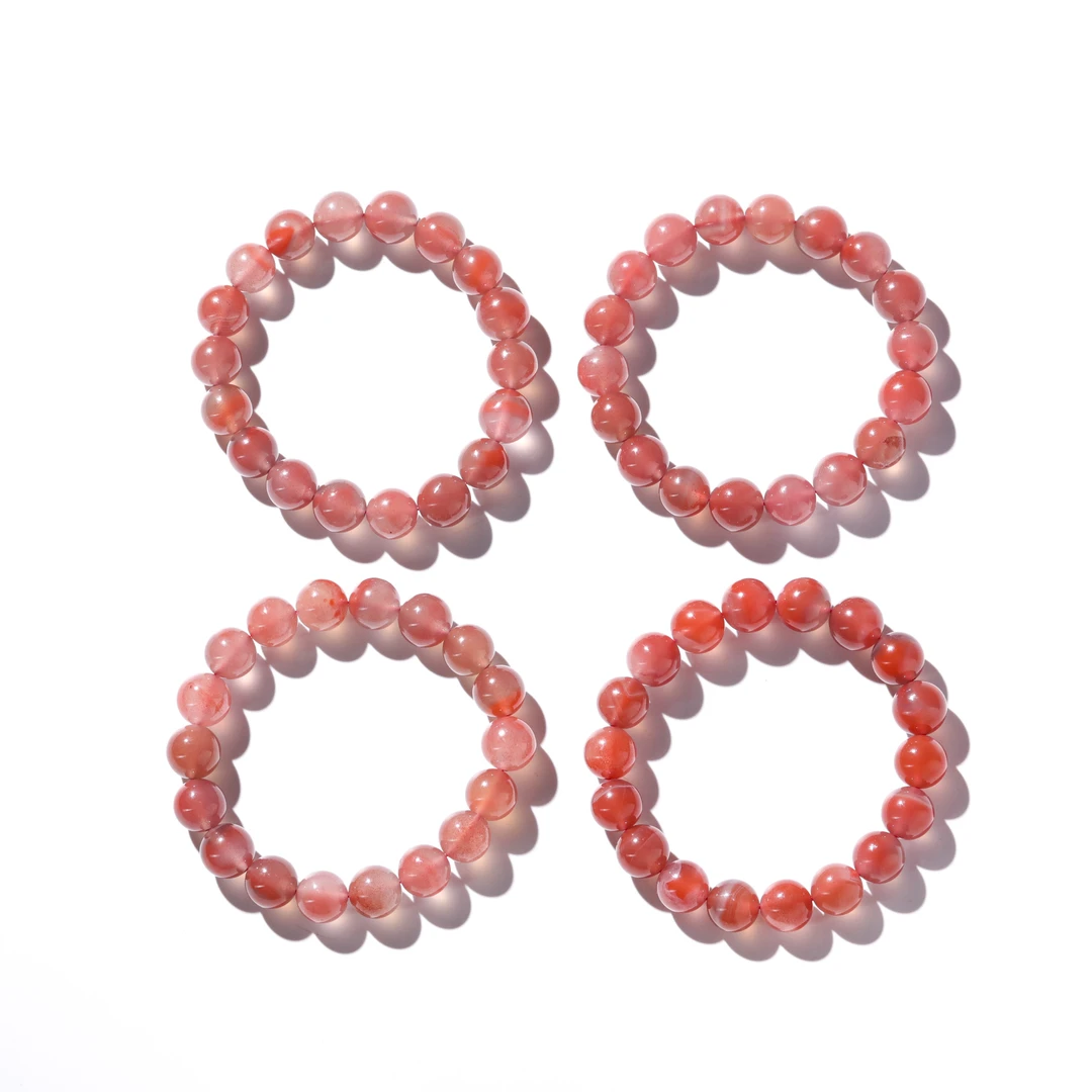 保山南红纯原矿无胶手串多样性发货发其一约11mm约35g11250207-04