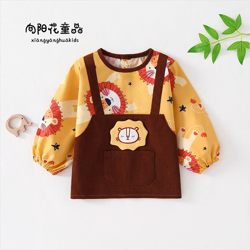 宝宝罩衣反穿衣围兜-1078