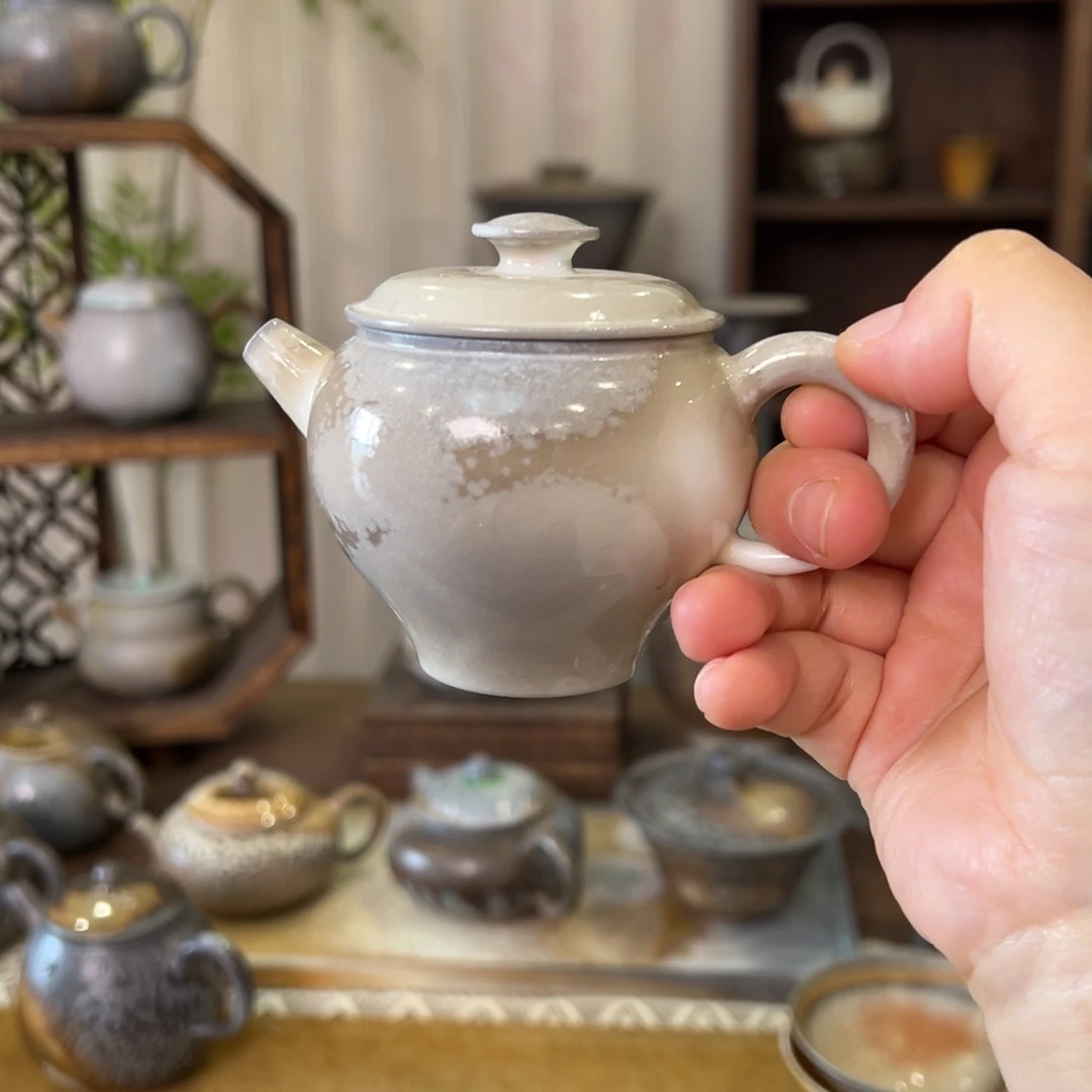10高白壶福利柴烧