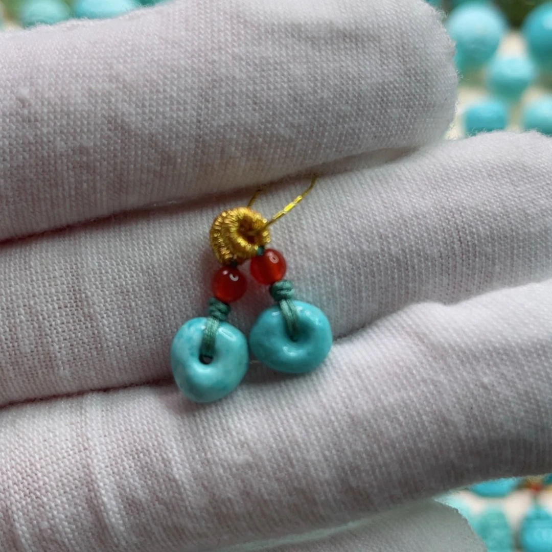 南红玛瑙颈饰未镶嵌