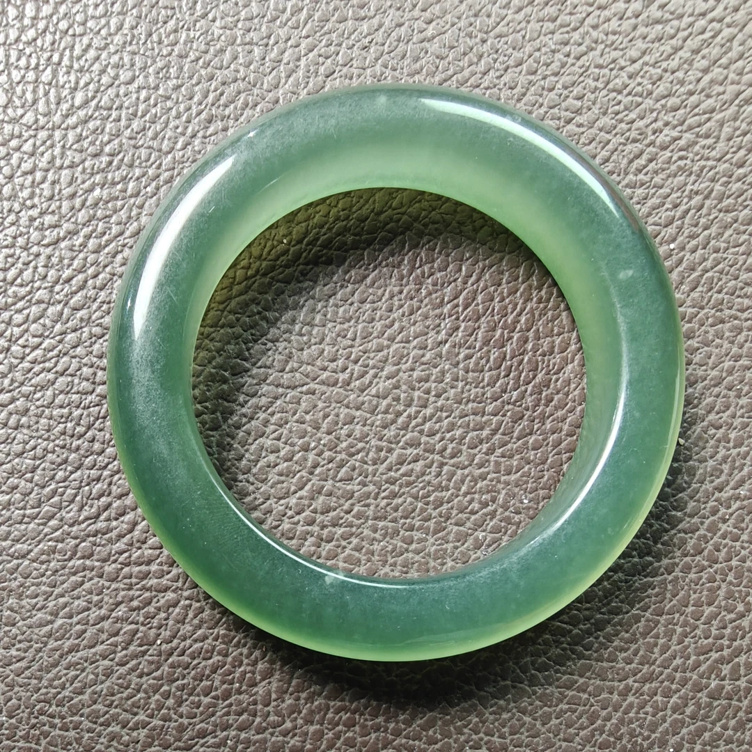 【抖音官方珠宝质检鉴定】天然冰绿手镯