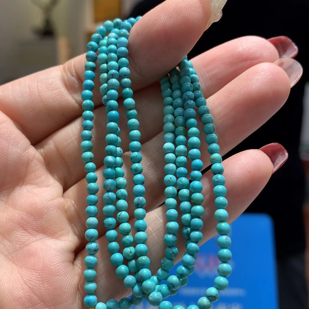 绿松石长链未镶嵌