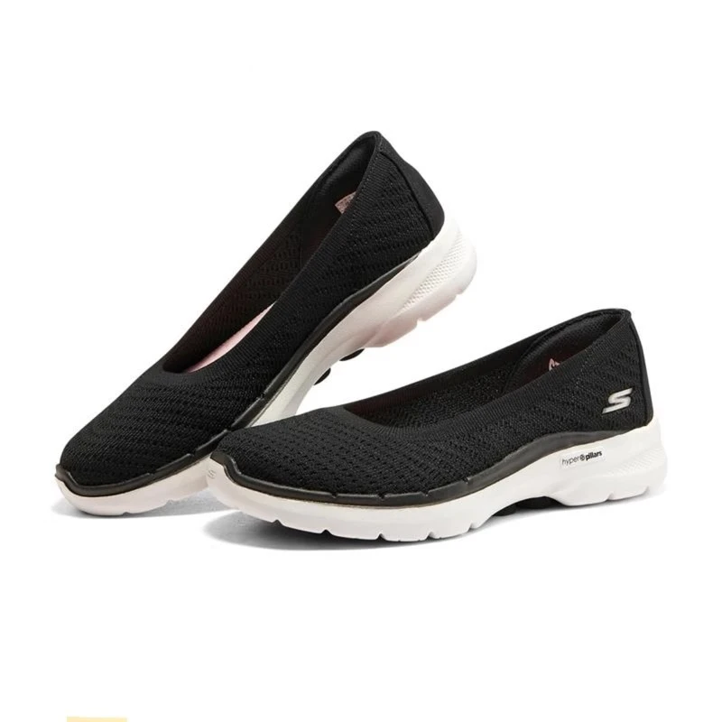 Skechers斯凯奇女鞋时尚舒适懒人休闲透气一脚蹬平底健步鞋896129