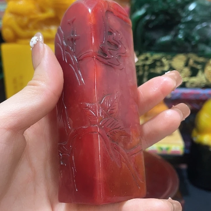 寿山石印石篆刻印章引首章闲章姓名章生日礼物