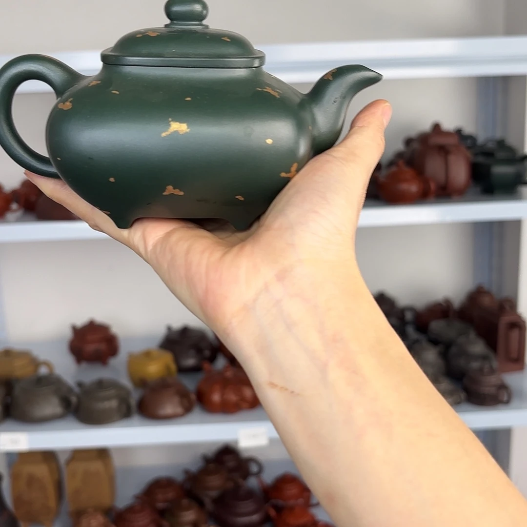 茶壶紫砂一壶李紫砂