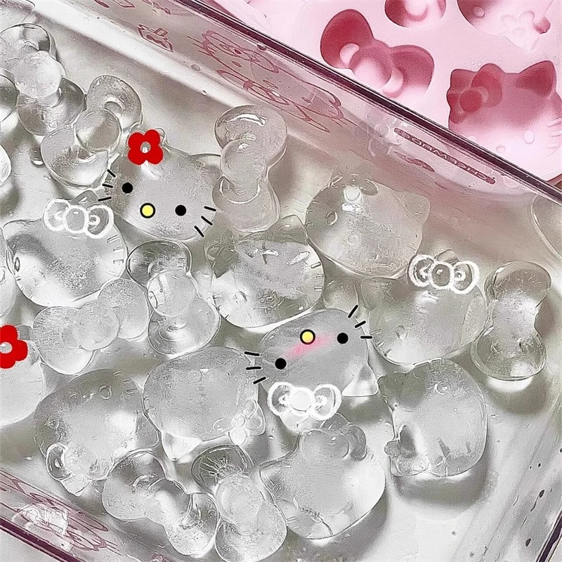 hellokitty冰格模具制冰盒食品级冰块储冰盒自制雪糕果冻模家用