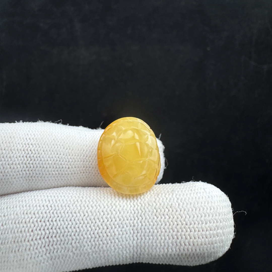 F1890天然原矿蜜蜡 富甲17*19*14mm 支持鉴定 假一罚十