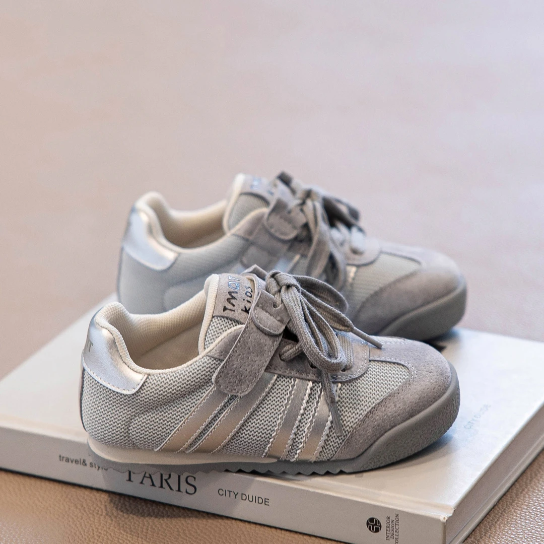 女童德训鞋春秋2025新款男童板鞋大童鞋子儿童运动鞋炸街秋款透气