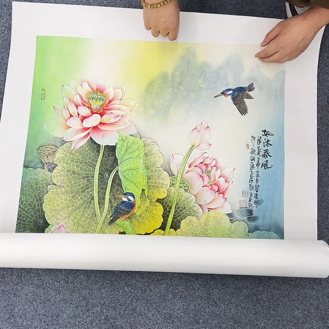 国画纯手绘作品欣赏