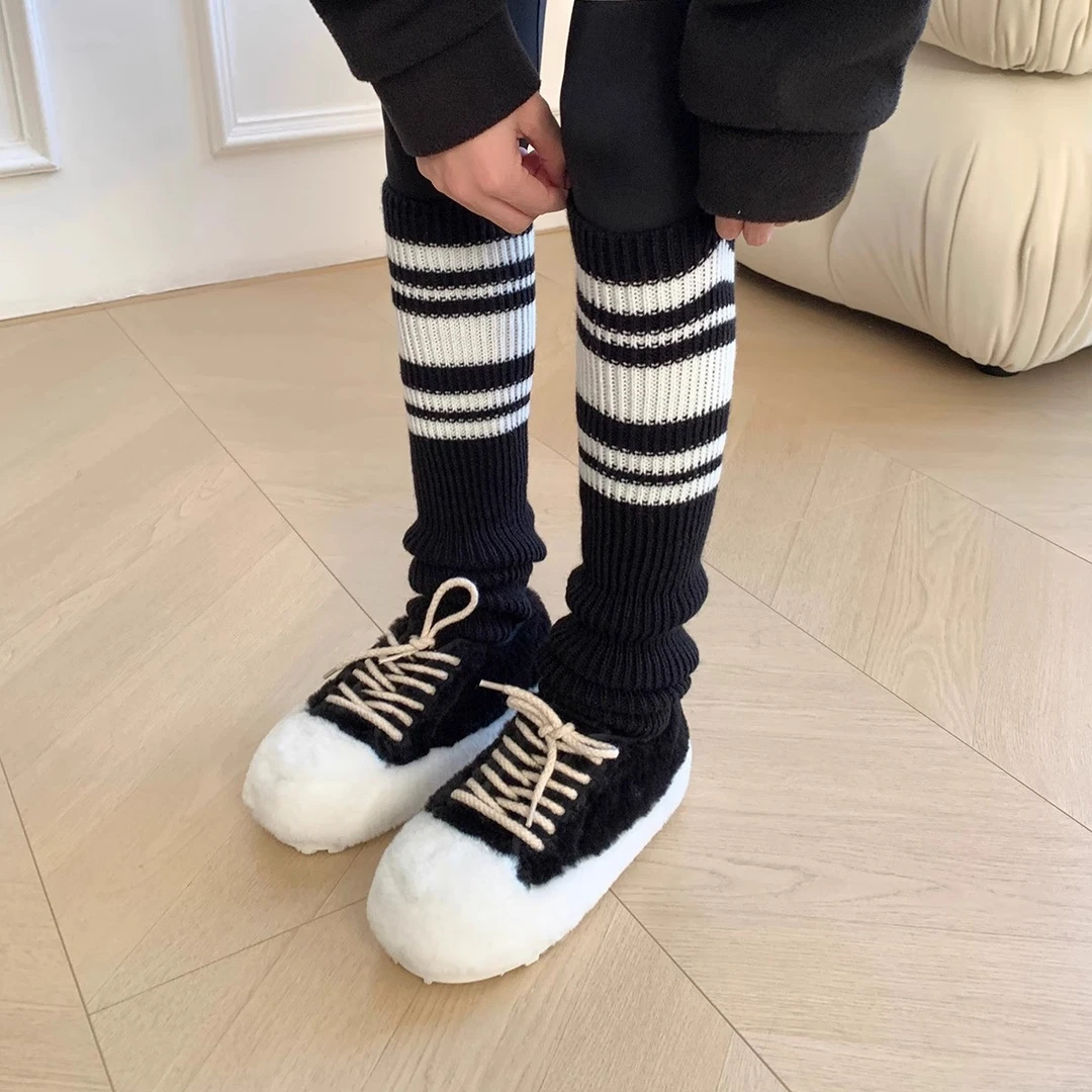 【毛茸茸感】毛毛鞋女冬季外穿高级感保暖可爱加绒加厚保暖雪地靴