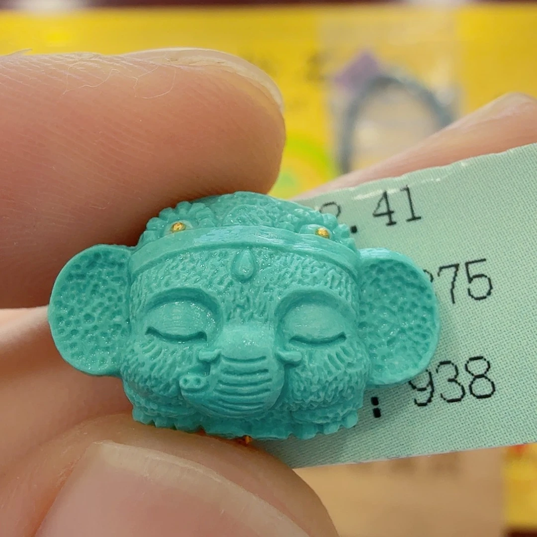 绿松石未镶嵌珠宝奇石