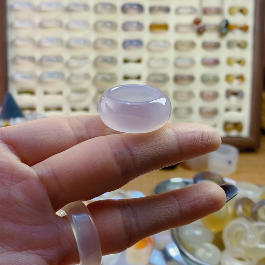 玛瑙/玉髓戒指未镶嵌s**e