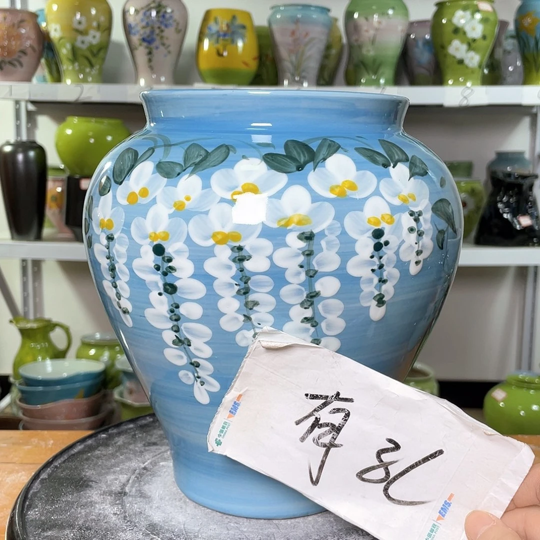 景德镇陶瓷花盆花器暇258