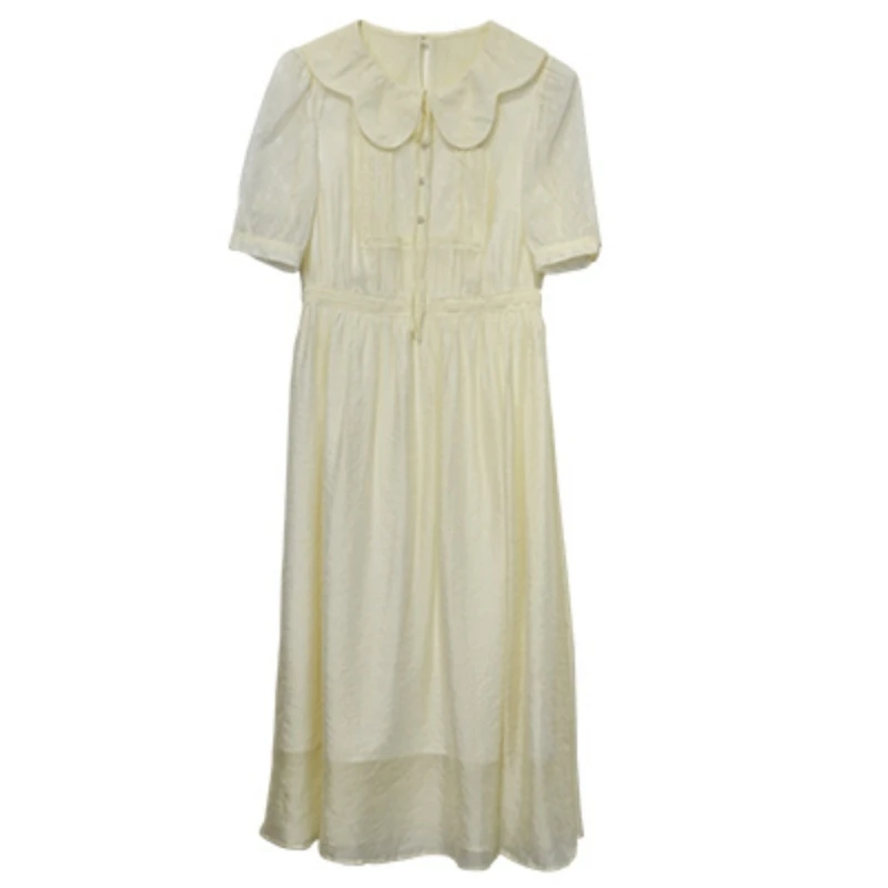 【小魏】夏款超显瘦气质法式连衣裙 XL7085