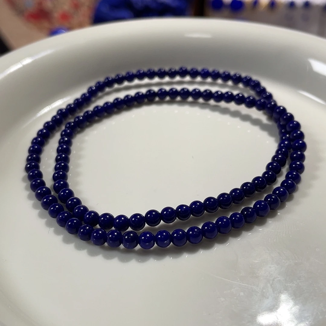 未镶嵌青金石无金无白3.9mm两圈