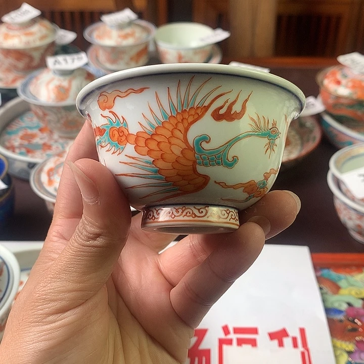 景德镇陶瓷手绘A176