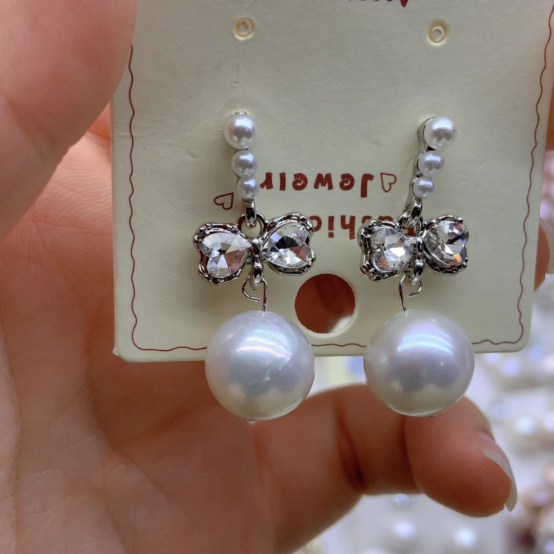 未镶嵌淡水珍珠耳饰