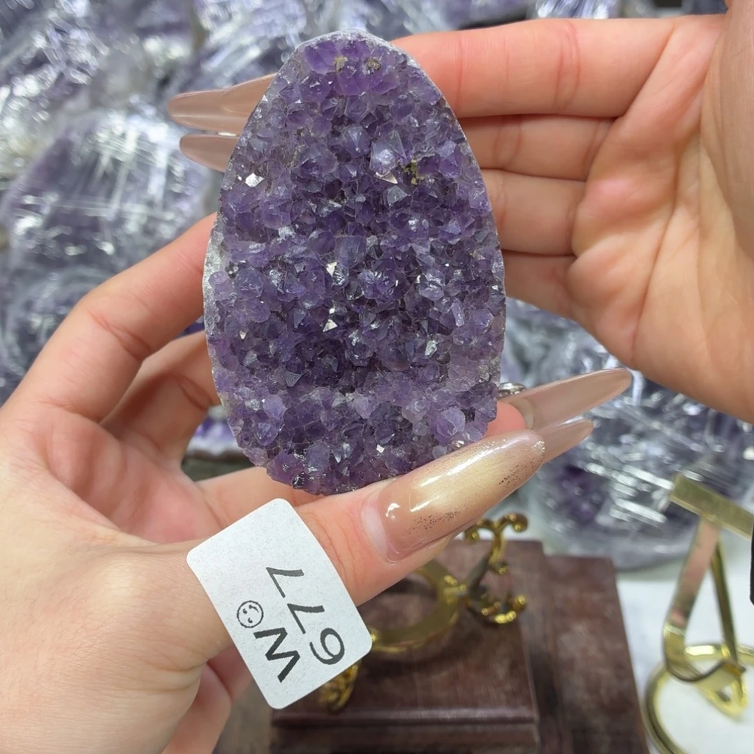 摆件未镶嵌紫晶紫水晶