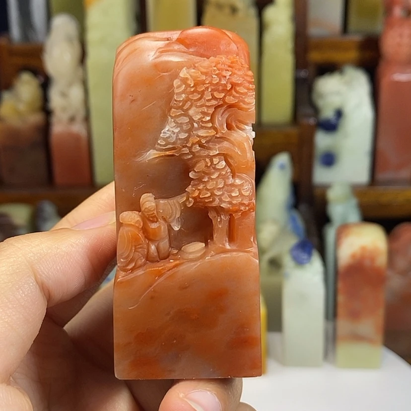 【闪购商品】青田石印石老挝。