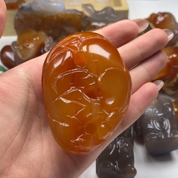 玛瑙/玉髓未镶嵌颈饰