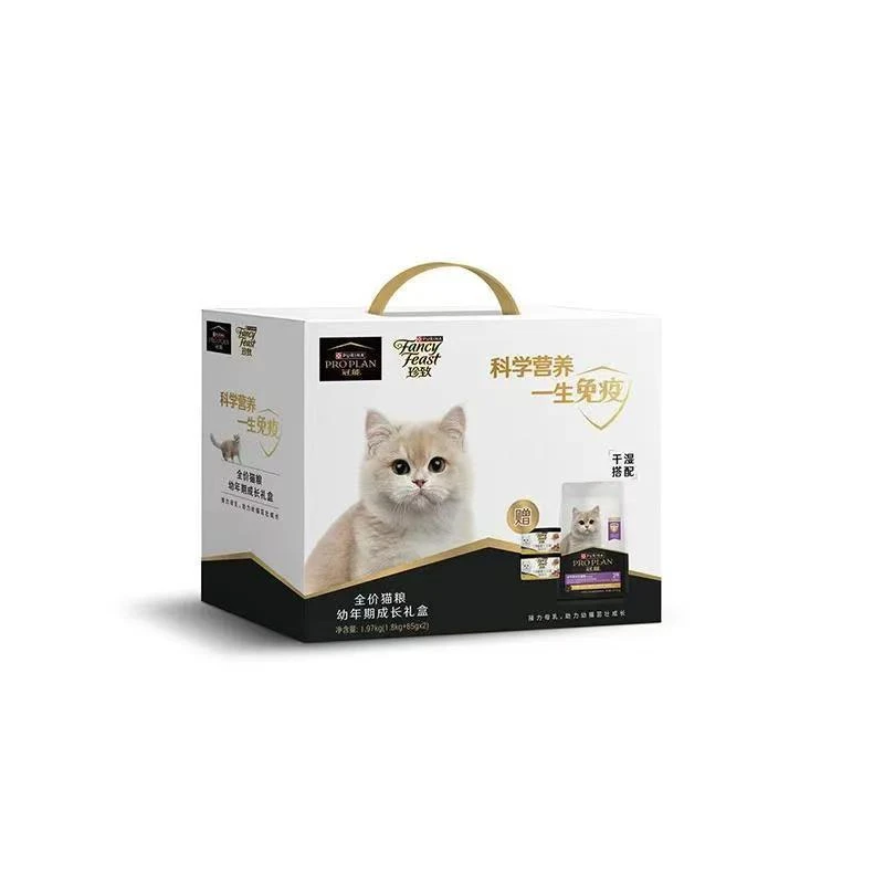 冠能 幼年期全价猫粮新年礼盒1.8kg