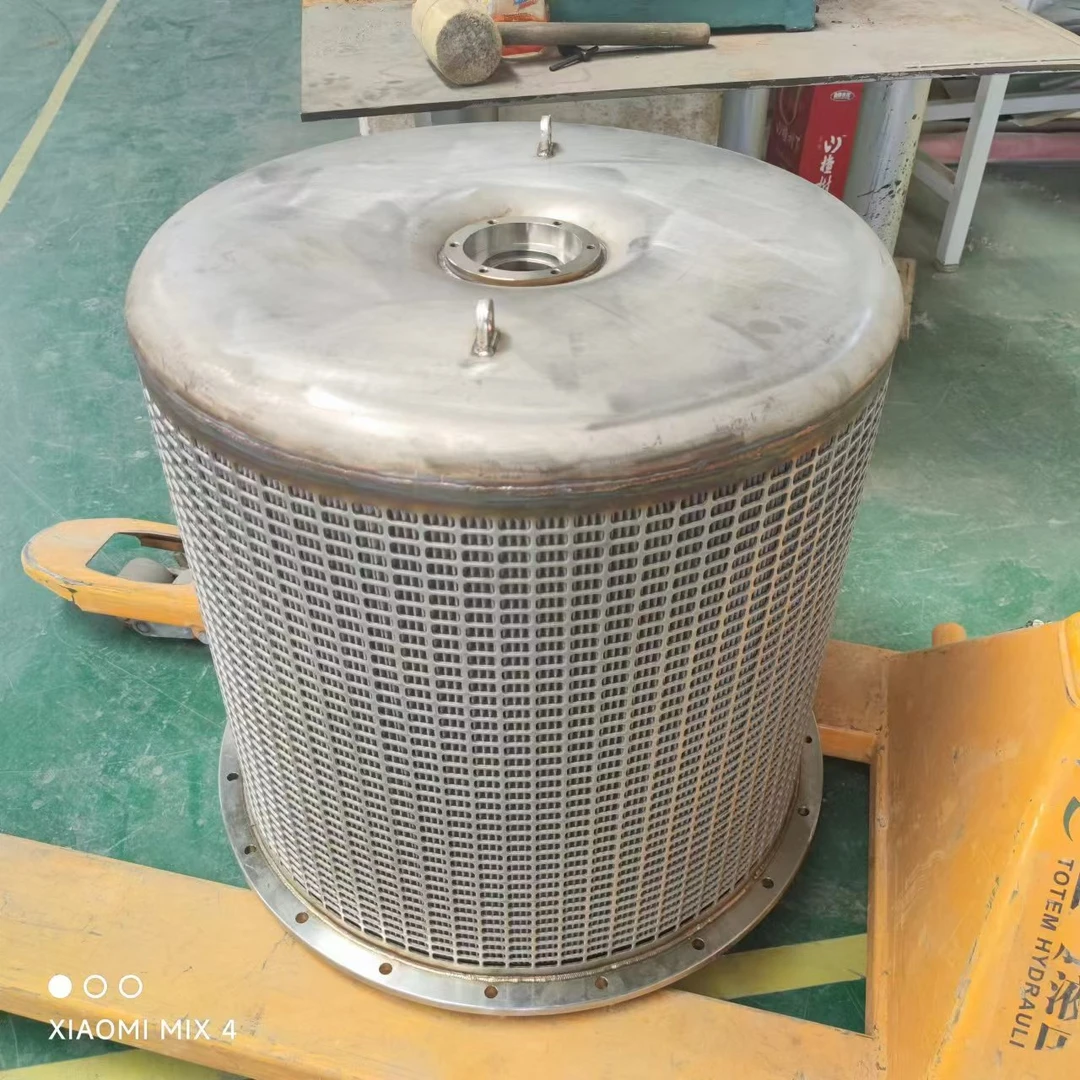 嘉航 压载水滤筒 折叠滤芯结构 压载水反冲洗滤芯 2205 904L