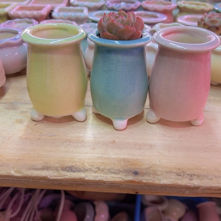 陶瓷花盆当场凑满12包邮