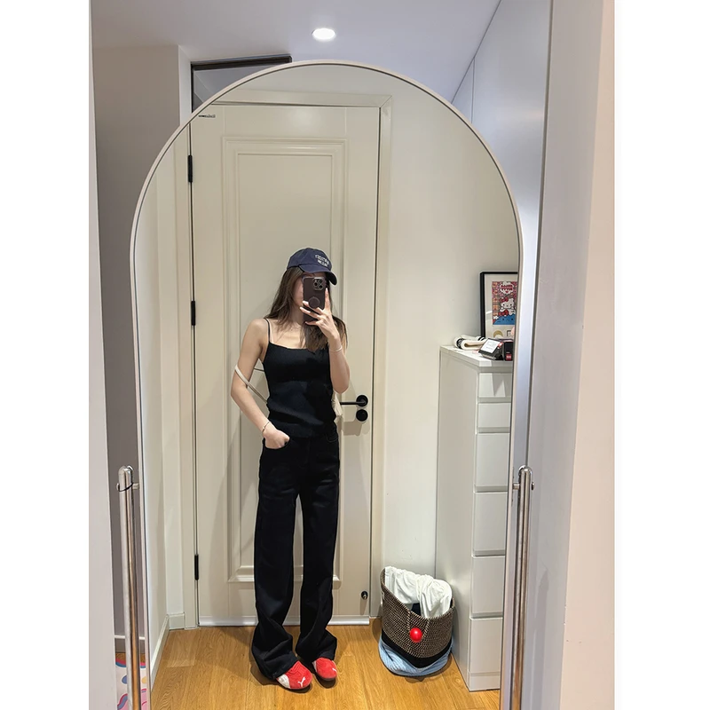 巨巨巨洋气的针织吊带背心 D311