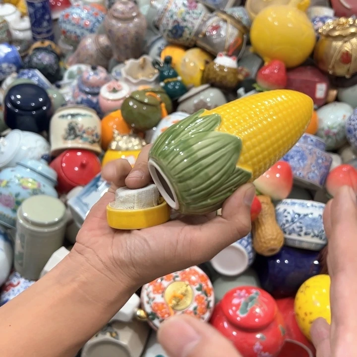 瑕疵福利品陶瓷茶叶罐