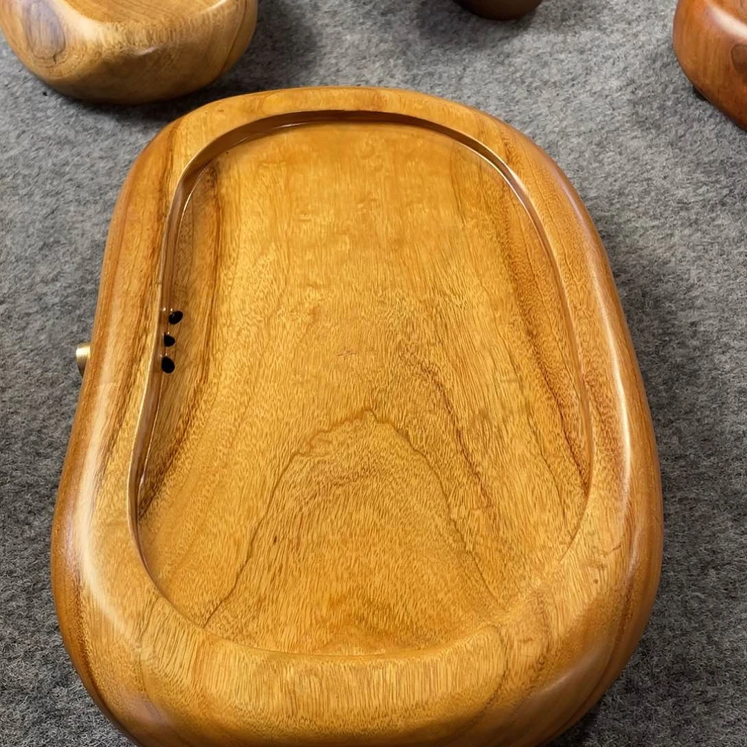 杰香樟木实木随行茶盘