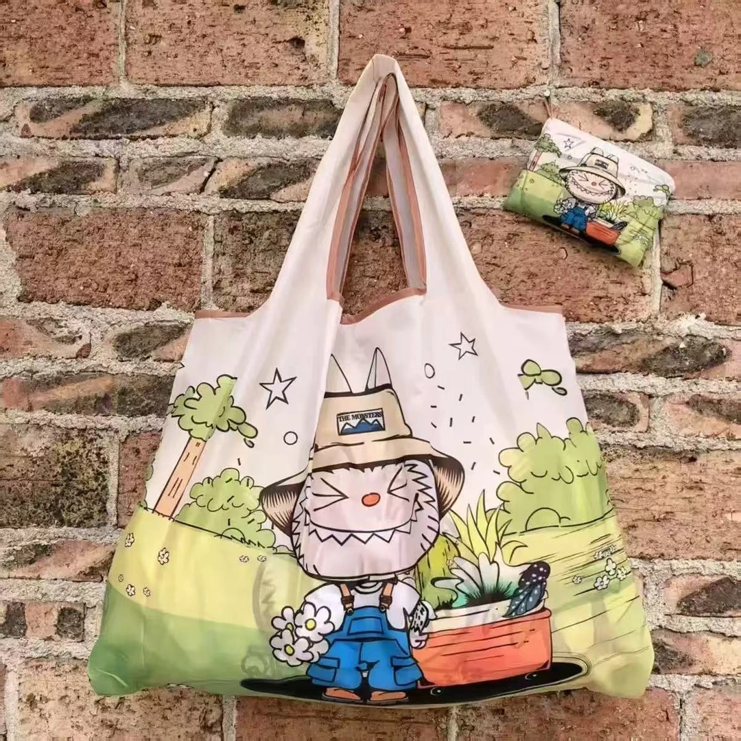 可折叠大容量环保购物袋便携买菜包防水包尼龙袋布兜袋