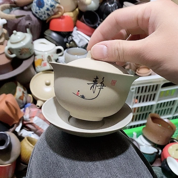 瓷片然后我们的孩子也可以一起学习哦