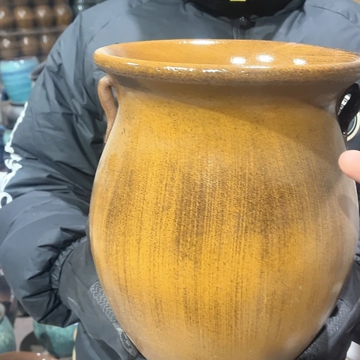 紫砂花盆高28口21———