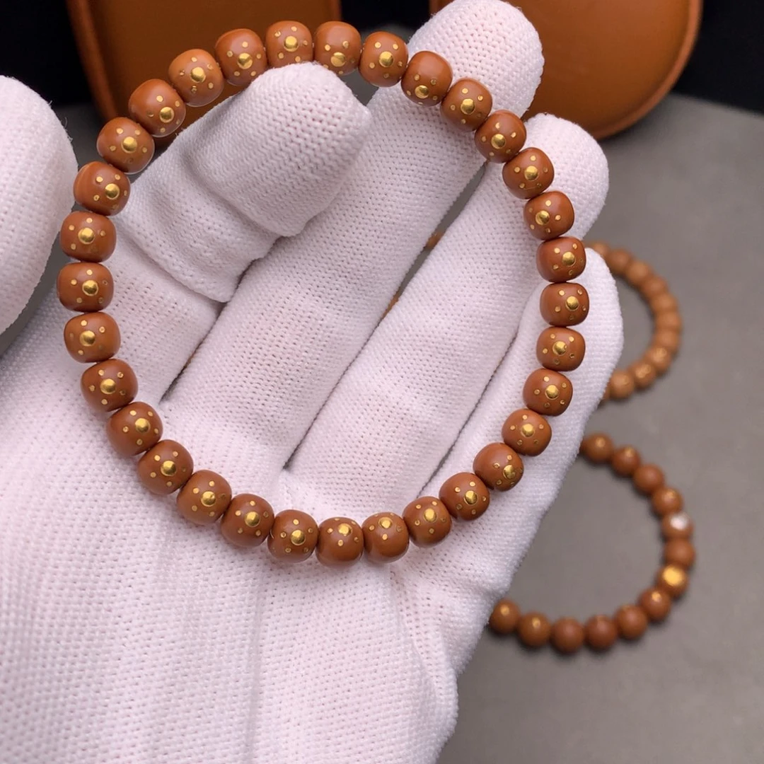 小***嘿猴头核桃手串老型满镶嵌7.3尺寸