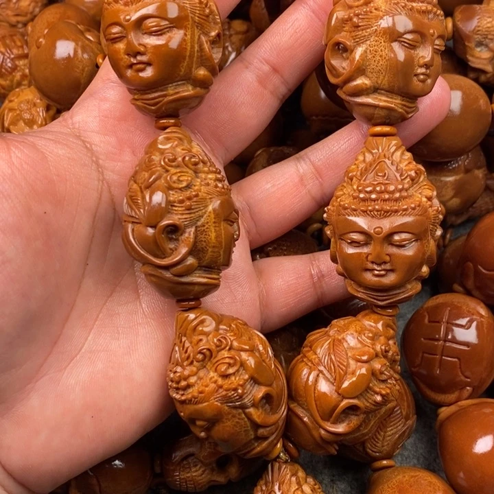 橄榄核吊坠华*橄榄核手持