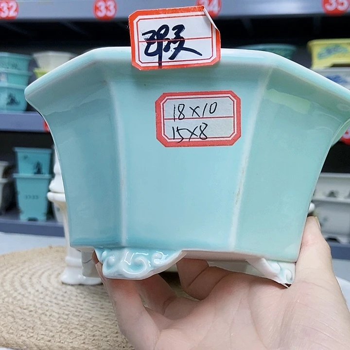 紫砂花瓶紫砂花盆