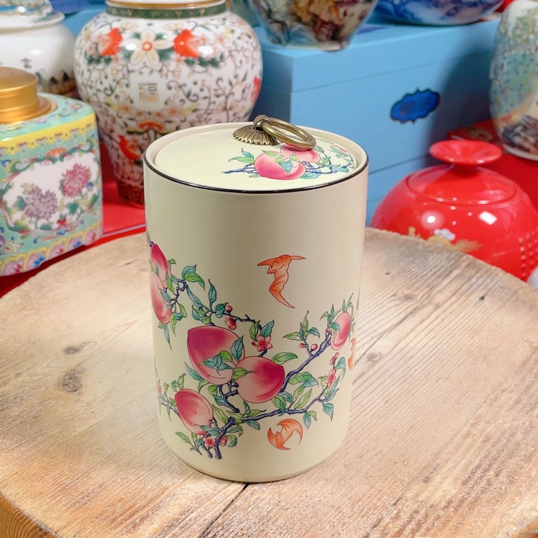 【闪购商品】罐陶瓷茶叶罐密封罐