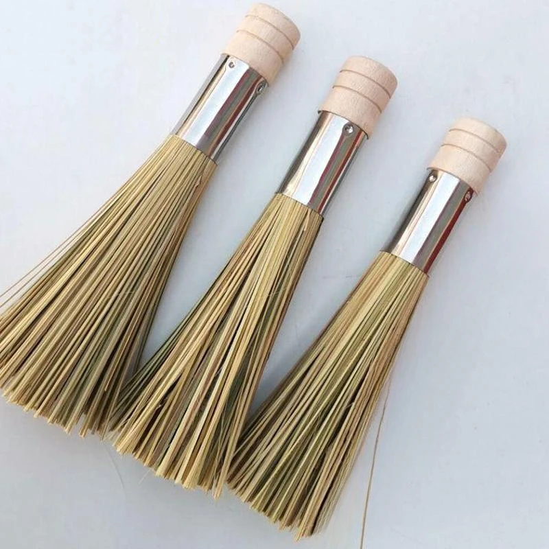 点砚竹刷洗锅刷锅刷子竹制锅刷竹炊帚厨房刷锅刷碗家用清