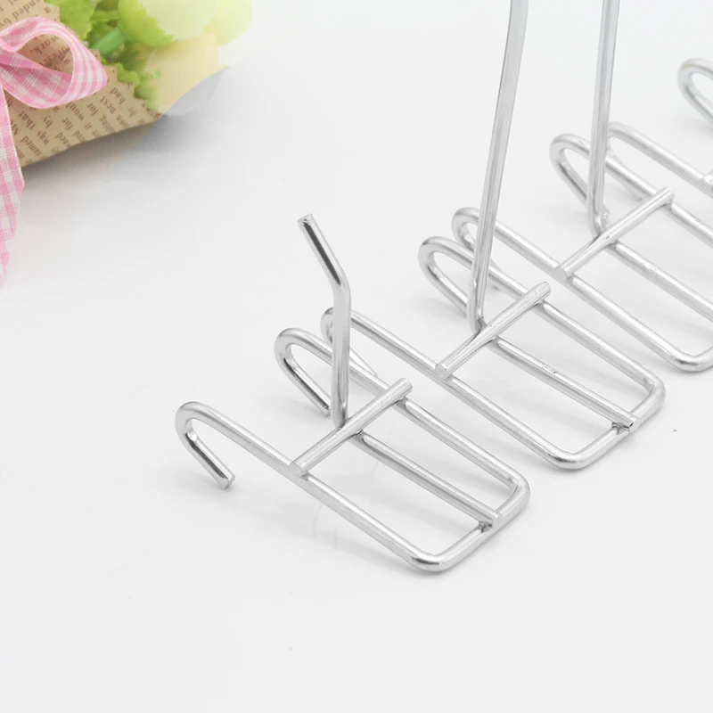 网片网格无痕旋转货架挂钩免打孔家用饰品手机配件钩超市挂钩30个