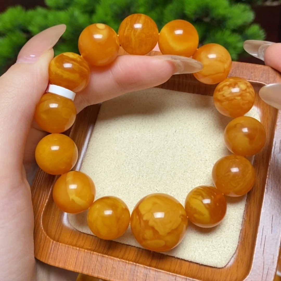 【闪购商品】未镶嵌蜜蜡手链手串
