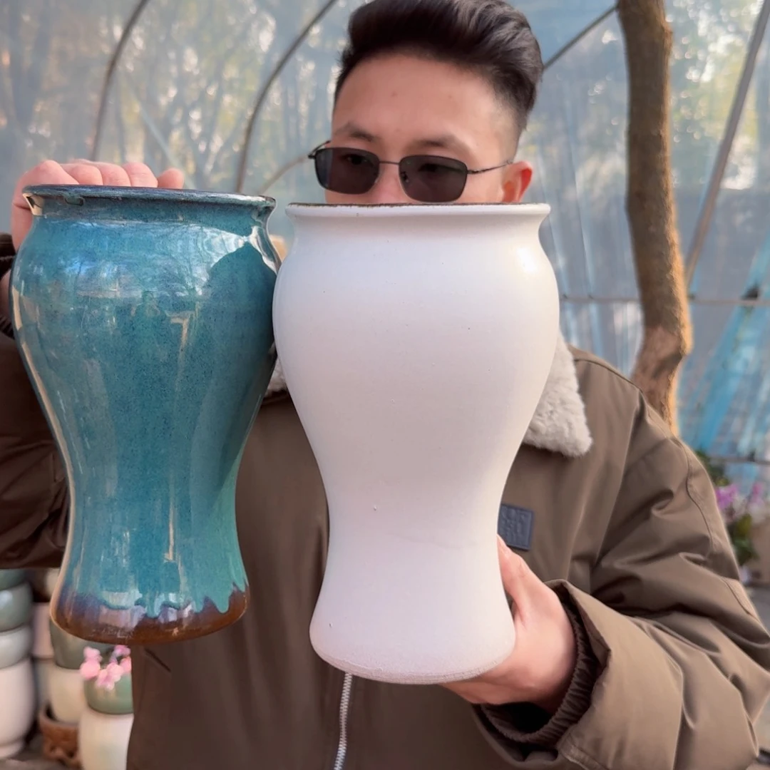 紫砂摆件口15高27（两个美人鱼