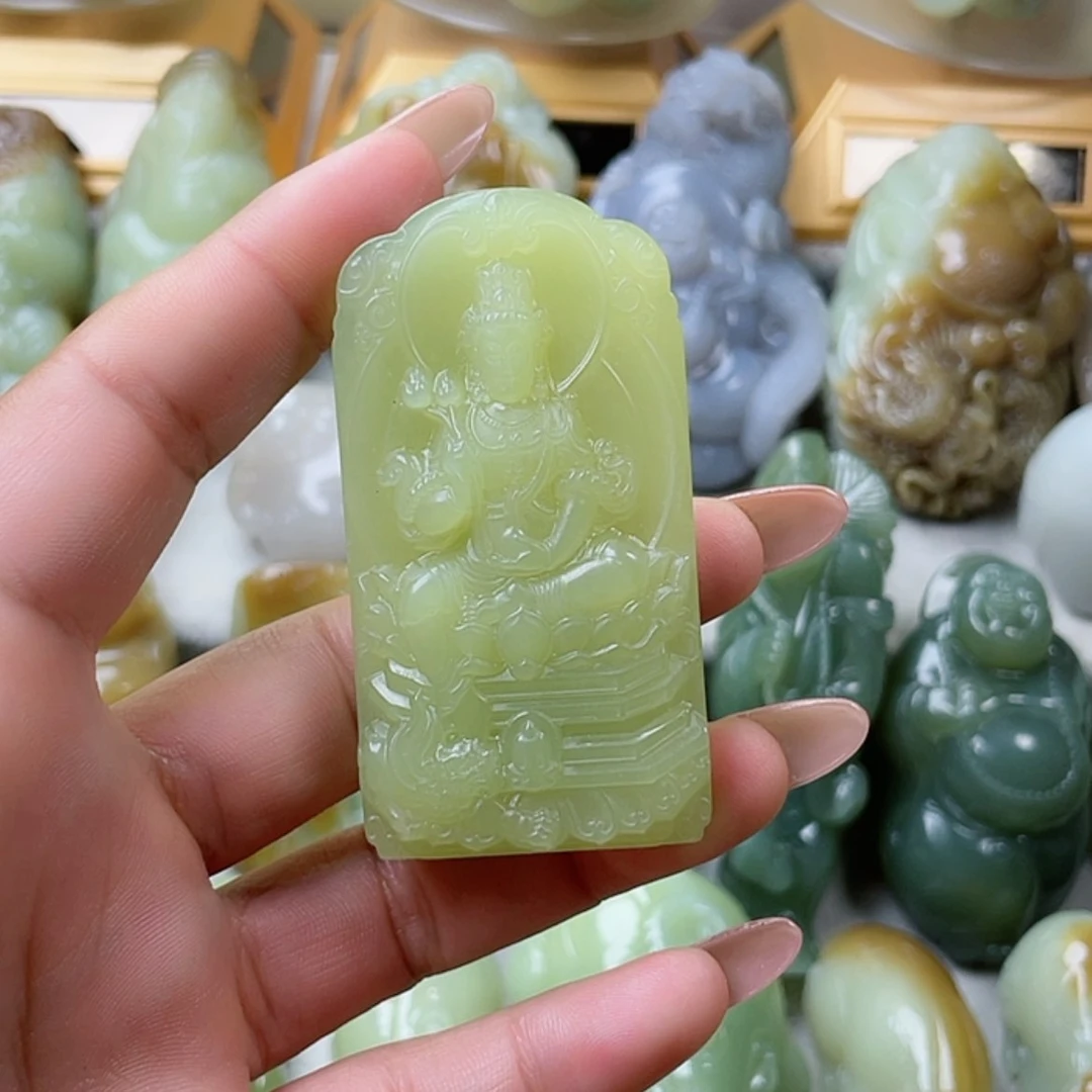 【闪购商品】未镶嵌和田玉挂件吴*