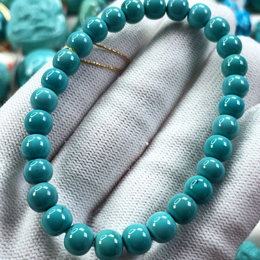 绿松石未镶嵌车挂