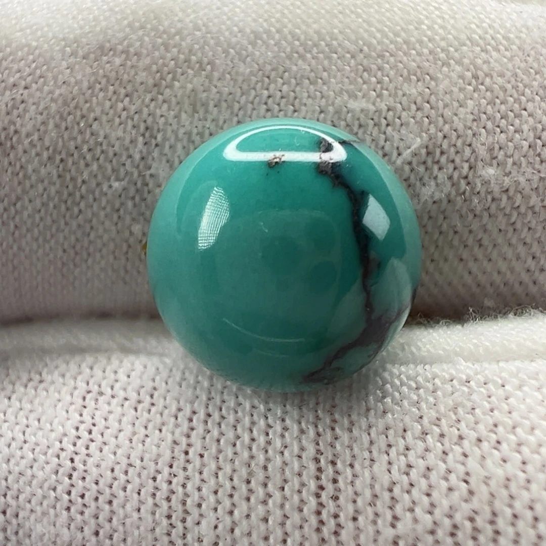 绿松石未镶嵌圆珠10.9
