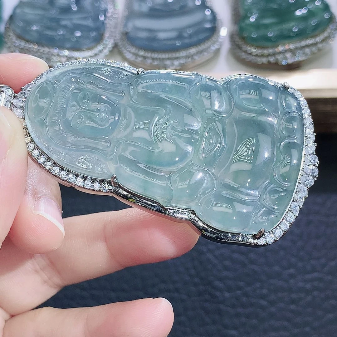 未镶嵌挂件翡翠翡翠