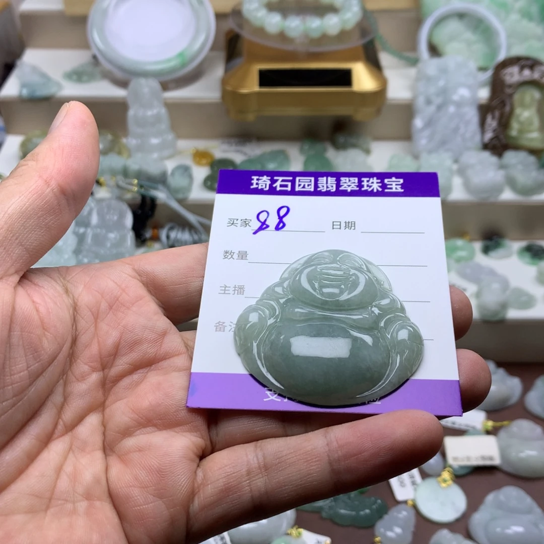 颈饰未镶嵌翡翠缅甸A货翡翠