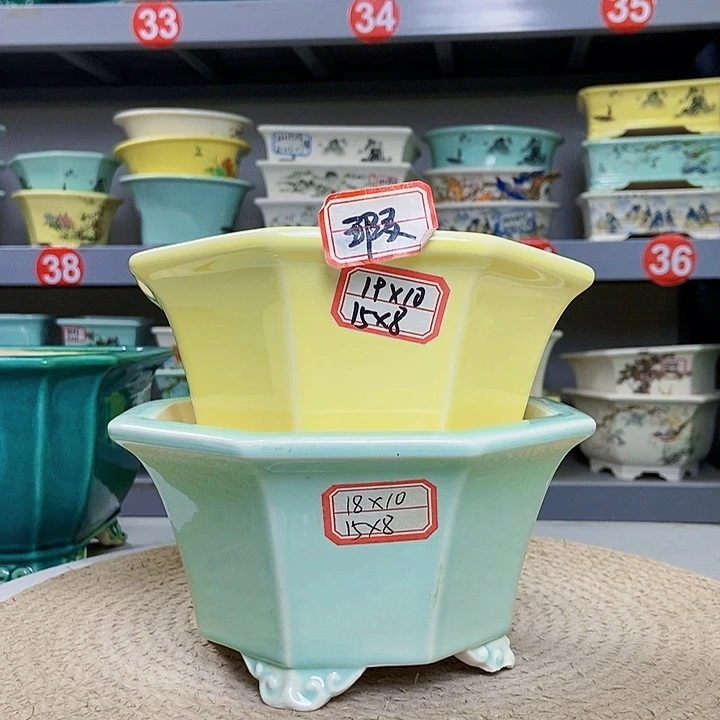 紫砂花瓶紫砂花盆